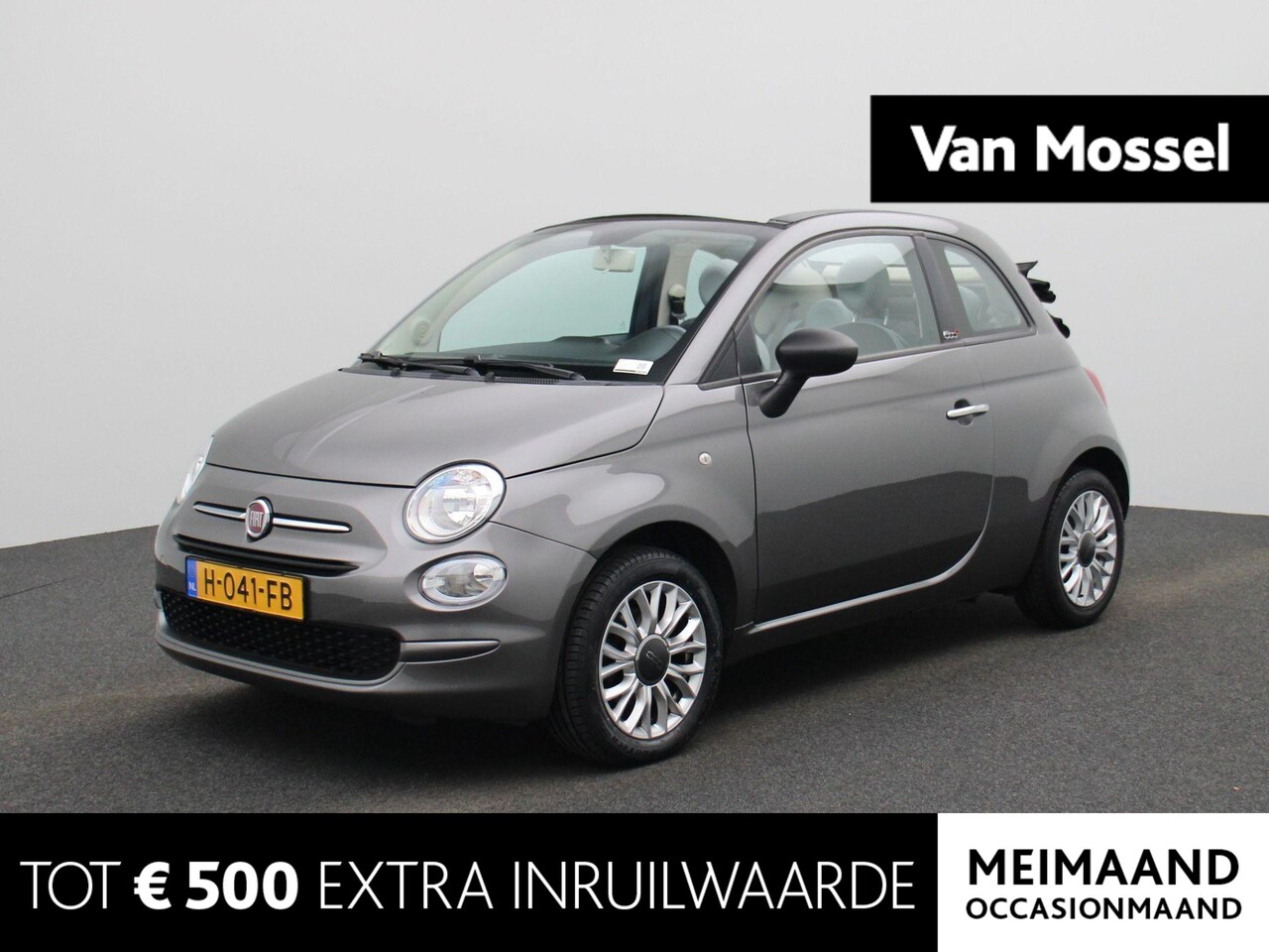 Fiat 500 C - 1.2 Young | CABRIO | NAVIGATIE | CRUISE CONTROL | LICHTMETALEN VELGEN | - AutoWereld.nl