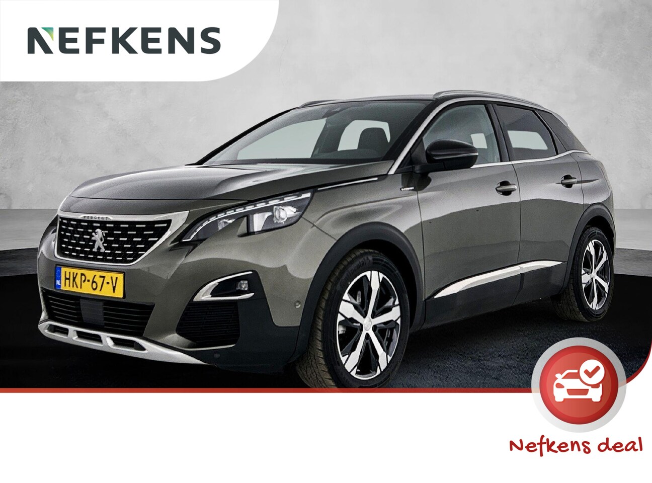 Peugeot 3008 - SUV GT-line 130 pk Automaat | Navigatie | Achteruitrijcamera | Parkeersensoren Voor en Ach - AutoWereld.nl