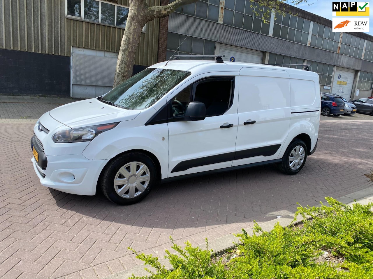 Ford Transit Connect - 1.5 TDCI L2 Trend * Airco * 2 x Zijdeur * 2016 * Euro6 * Lang * Cruise Control * Elek Rame - AutoWereld.nl