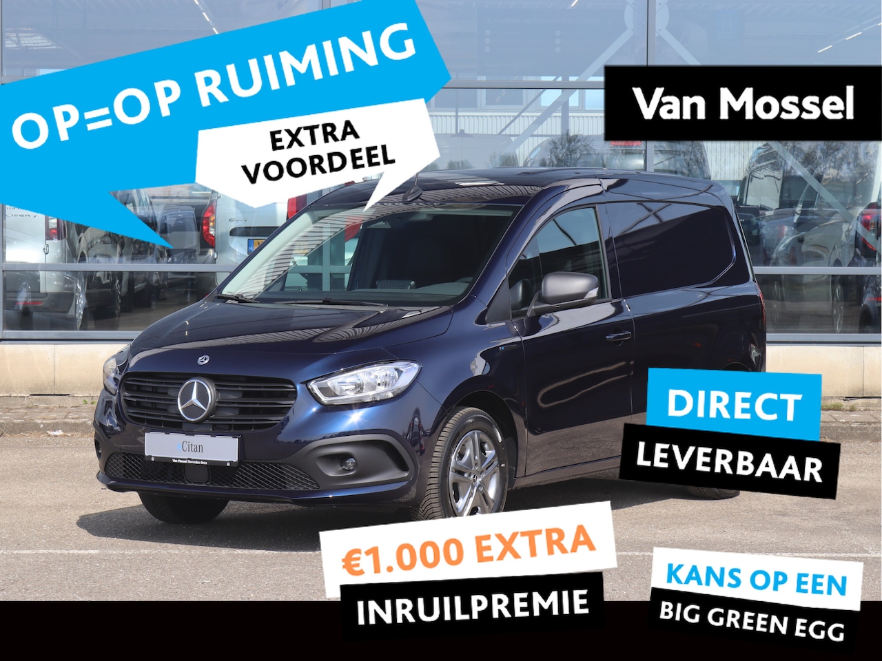 Mercedes-Benz eCitan - 112 Pro L1 51 kWh 112 Pro L1 51 kWh - AutoWereld.nl