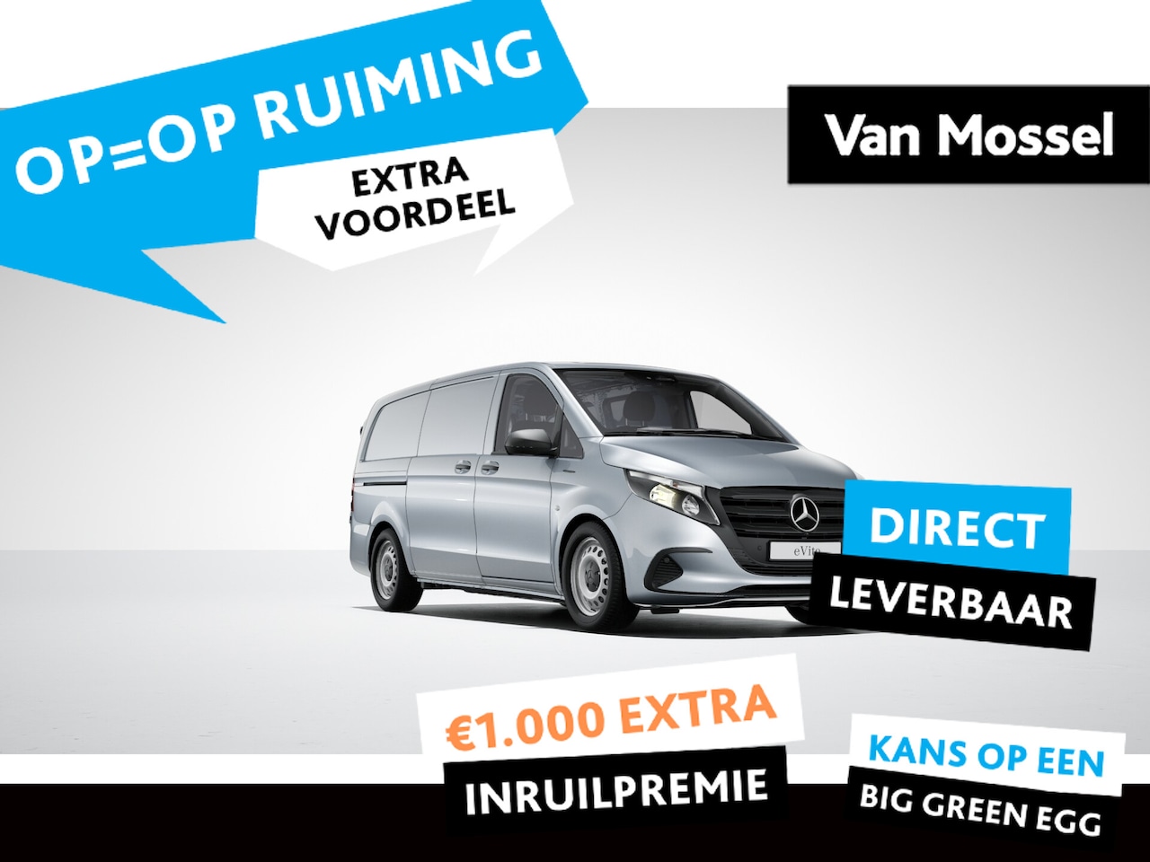 Mercedes-Benz eVito - eVito Lang 66 kWh Lang 66 kWh - AutoWereld.nl