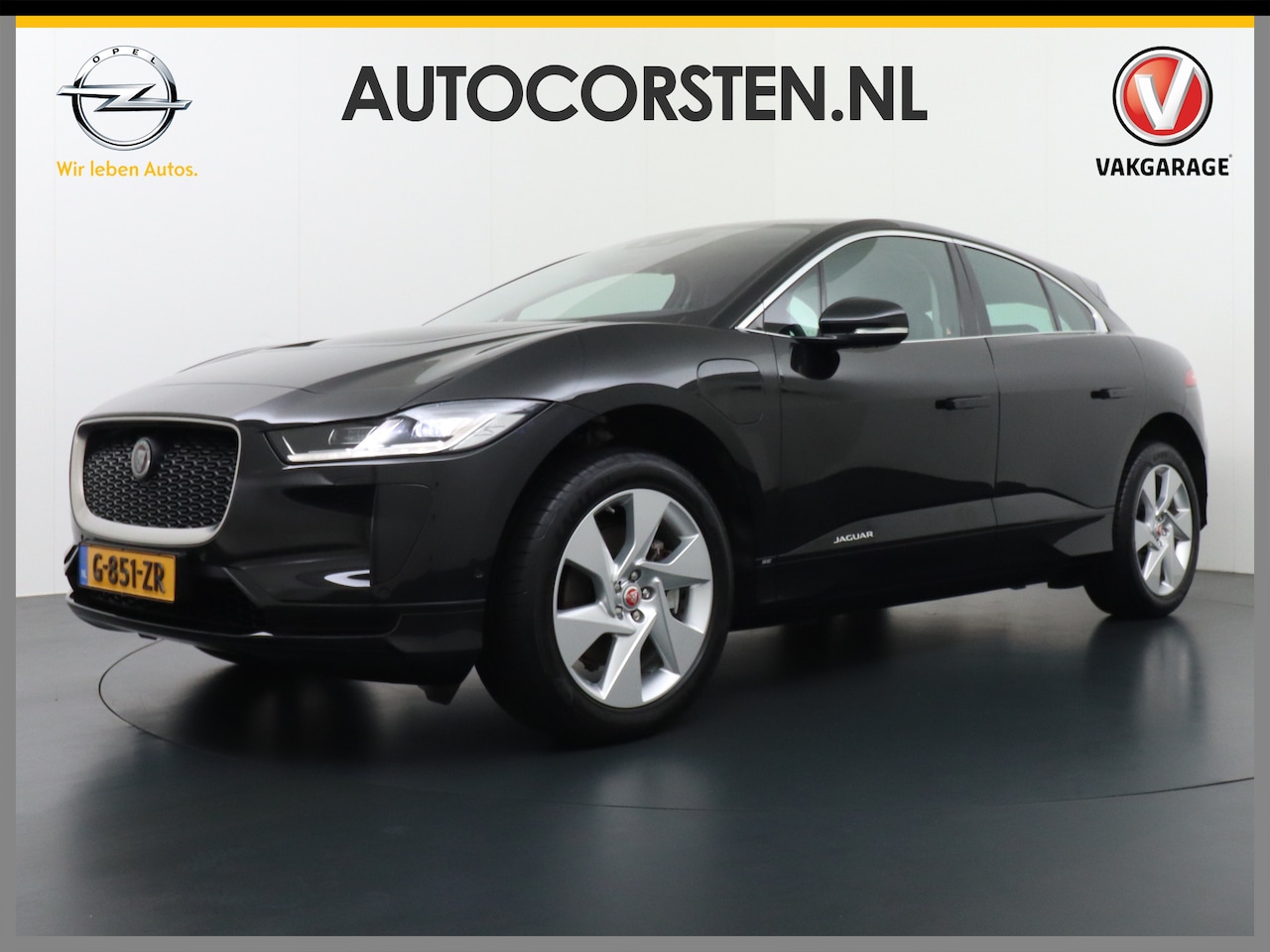 Jaguar I-PACE - EV400 SE 90kWh 4WD Business Edition Leder Adaptieve Cruise Control Meridan®-Audio Apple Ca - AutoWereld.nl