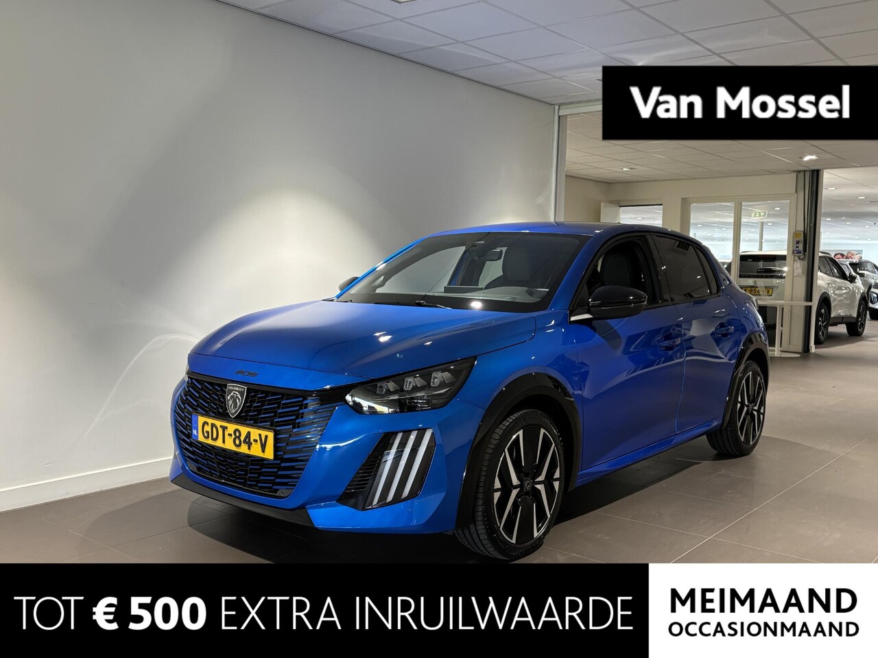 Peugeot 208 - 1.2 PureTech 100 GT | Navi | Sfeerverlichting | Keyless entry | Draadloze oplader | Achter - AutoWereld.nl
