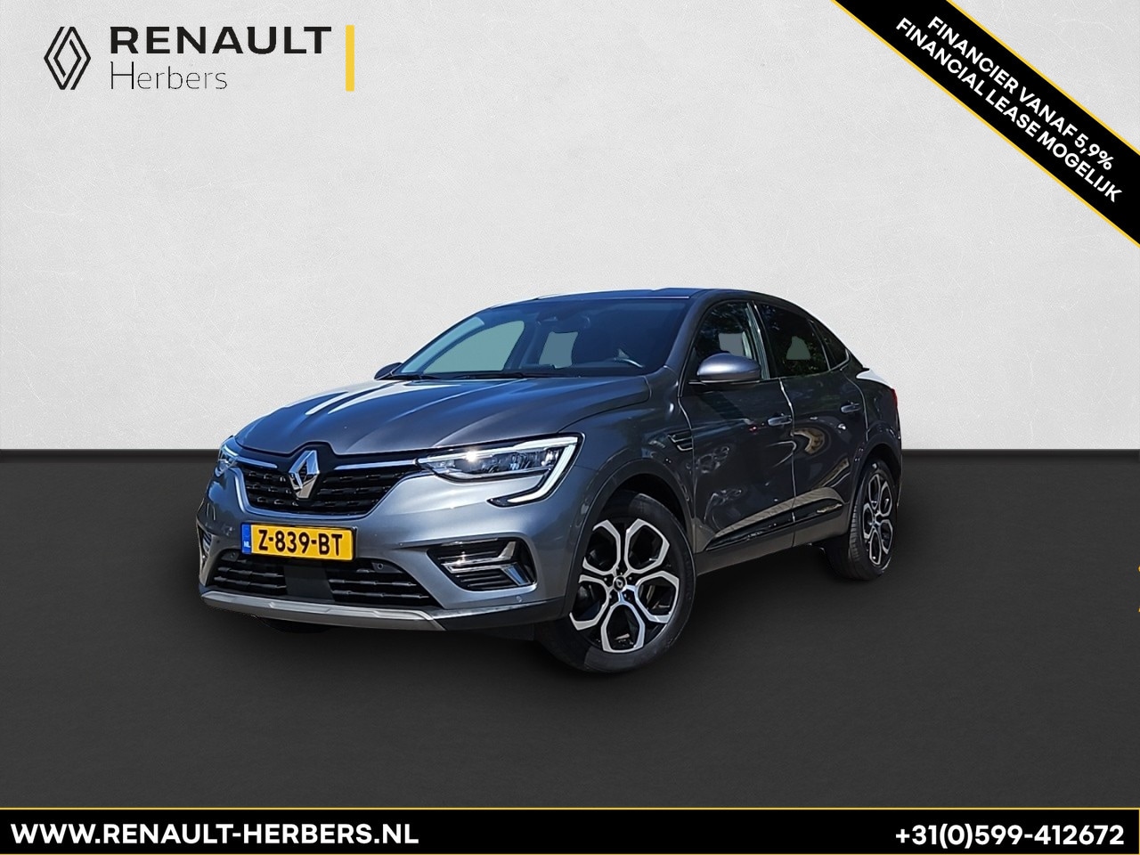 Renault Arkana - 1.6 E-Tech full hybrid 145 techno GROOT NAVI / CAMERA / 18 INCH - AutoWereld.nl