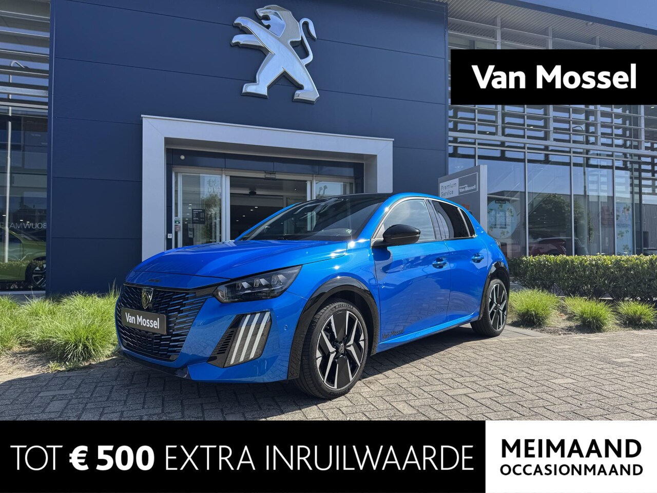 Peugeot 208 - Hybrid 100 e-DCS6 GT | Dode hoek detectie | Camera | 17" Lichtmetalen velgen - AutoWereld.nl