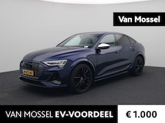 Audi e-tron Sportback - S quattro 95 kWh | 96% SOH | 500PK | SPORTSTOELEN | LUCHTVERING | ELEKTRISCHE BESTUURDERSS