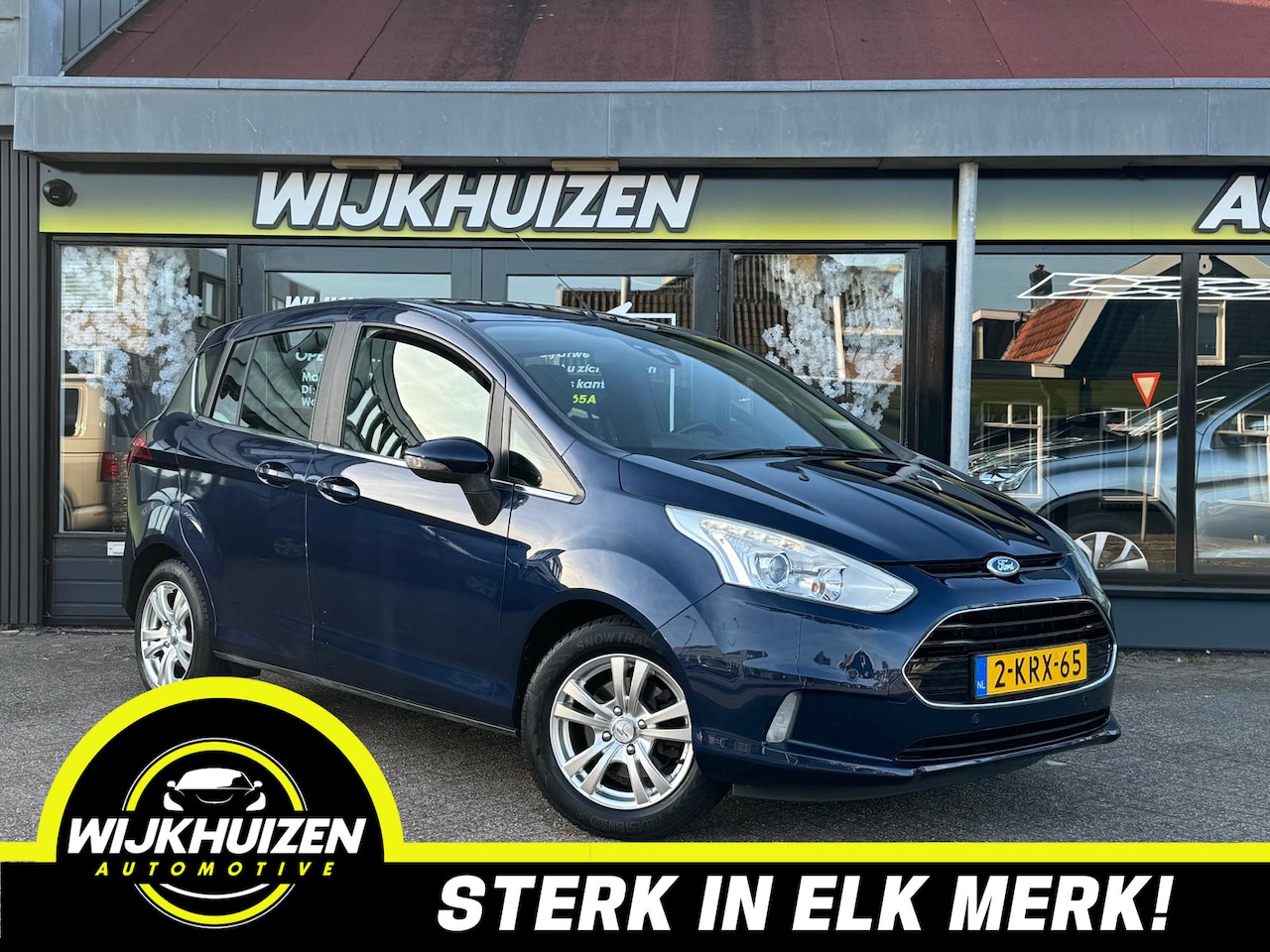Ford B-Max - 1.0 EcoBoost Titanium met Navigatie !!! Luxe uitvoering !!! Nap !!! - AutoWereld.nl