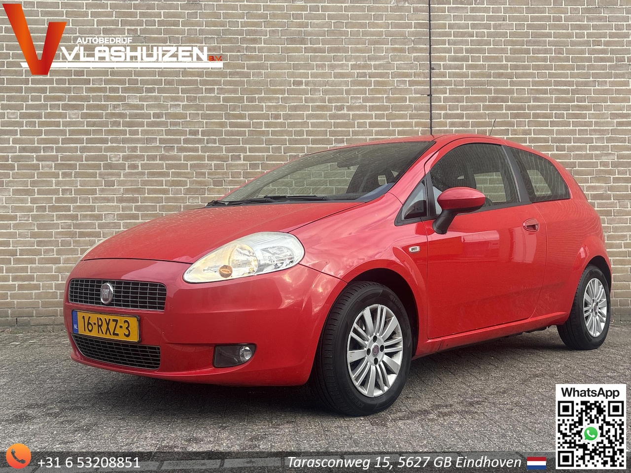 Fiat Grande Punto - 1.3 M-Jet Actual | Airco | - AutoWereld.nl