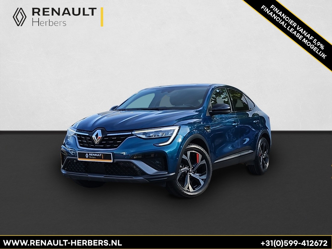 Renault Arkana - 1.6 E-Tech Hybrid 145 R.S. Line FABRIEKSGARANTIE TOT 04.2027 - AutoWereld.nl