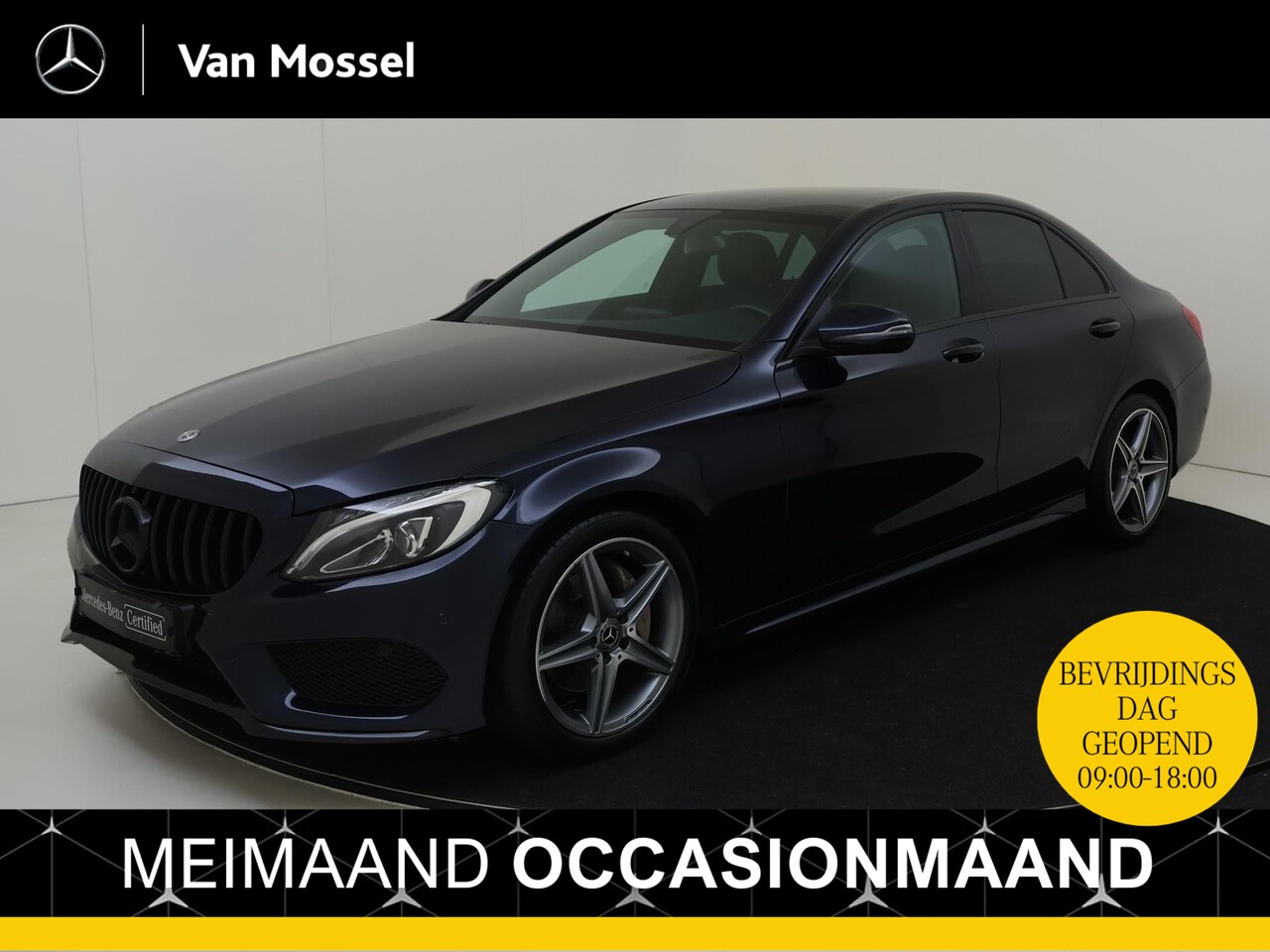Mercedes-Benz C-klasse - 180 Business Solution AMG-Line / Stoelverwarming / Achteruitrijcamera / - AutoWereld.nl