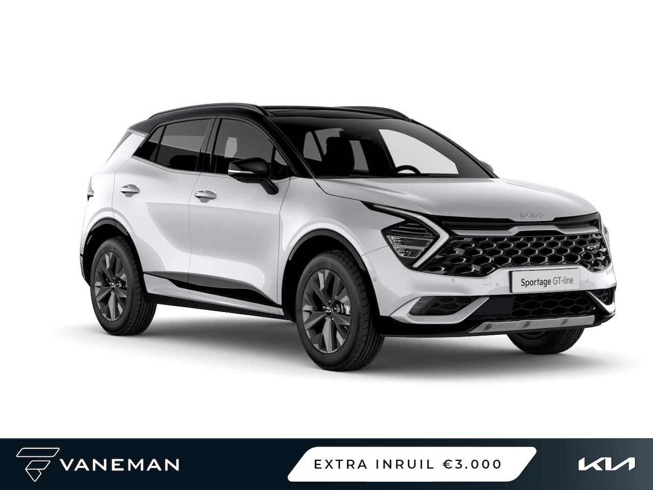 Kia Sportage - 1.6 T-GDi Hybrid GT-PlusLine | Binnenkort leverbaar | Voorstoelen verwarmd - AutoWereld.nl