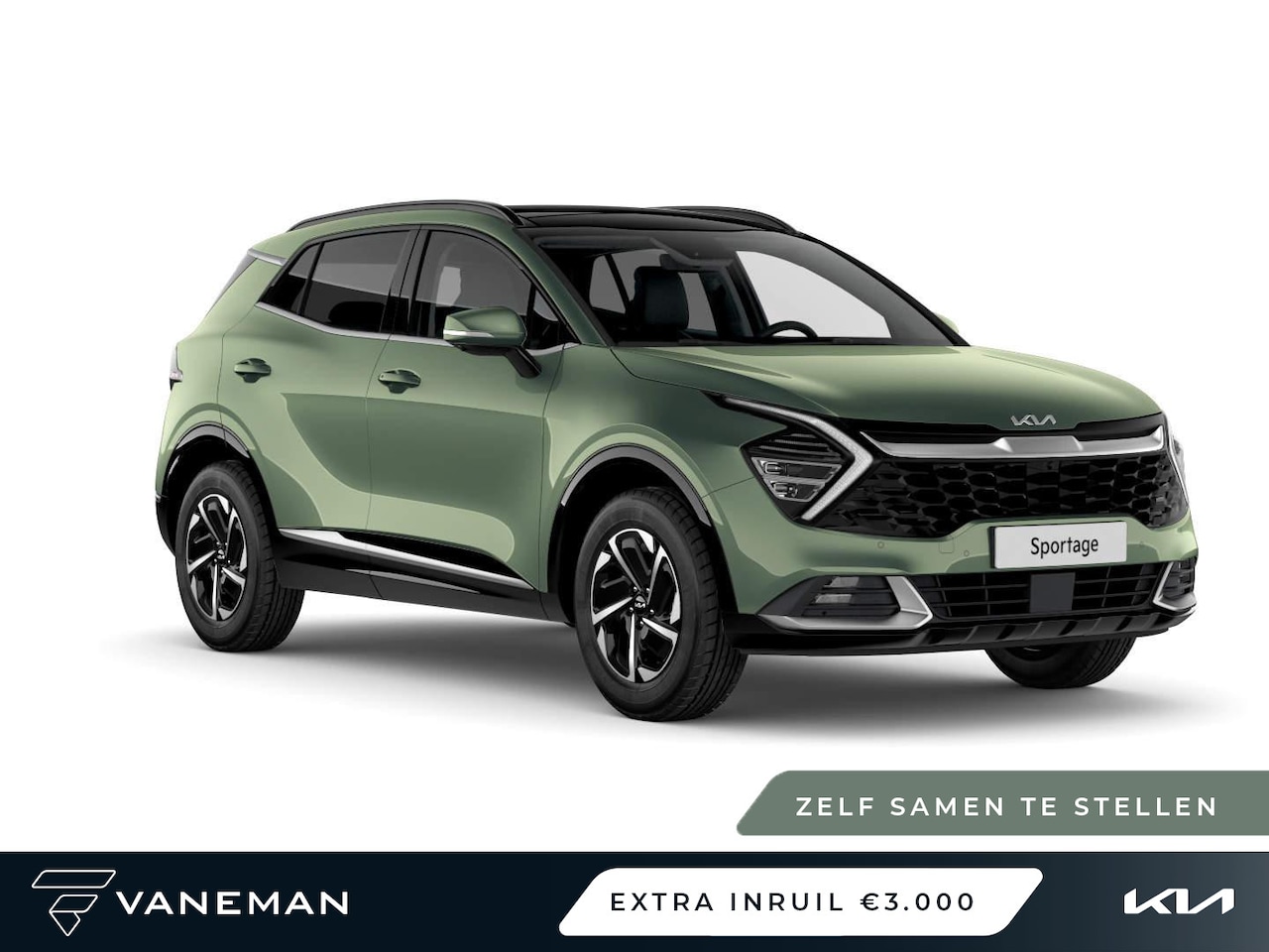 Kia Sportage - 1.6 T-GDi MHEV DynamicLine | Electronic climate controle | Zelf samenstellen - AutoWereld.nl