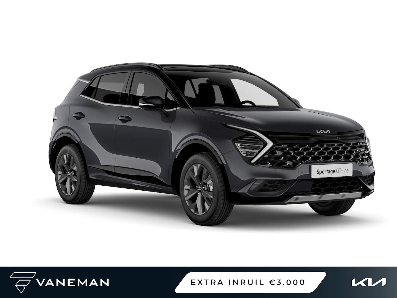 Kia Sportage - 1.6 T-GDi Hybrid GT-PlusLine | Binnenkort leverbaar | Elektrisch glazen panorama-dak - AutoWereld.nl