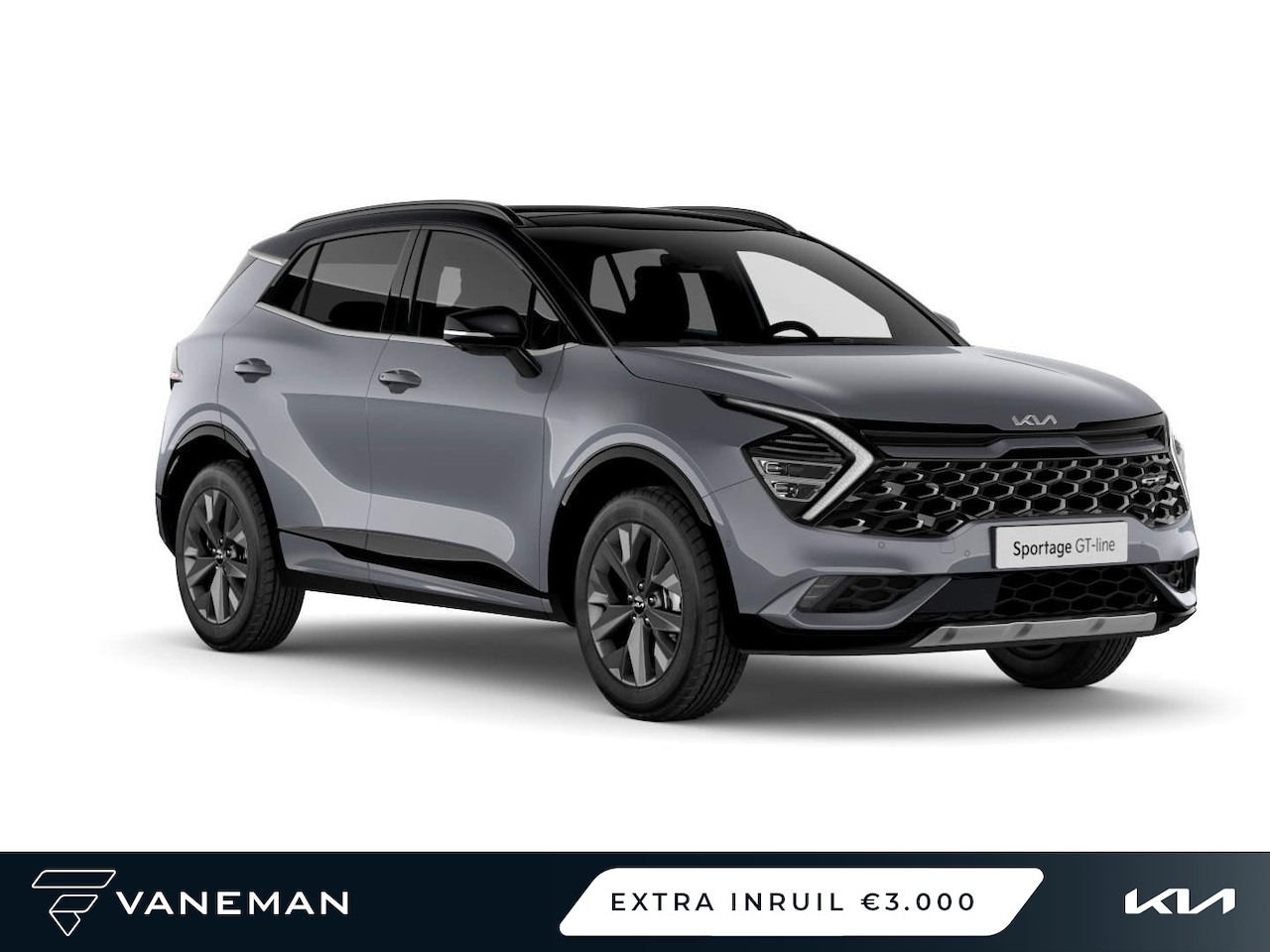 Kia Sportage - 1.6 T-GDi Hybrid GT-PlusLine | Binnenkort leverbaar | Voorstoelen verwarmd - AutoWereld.nl