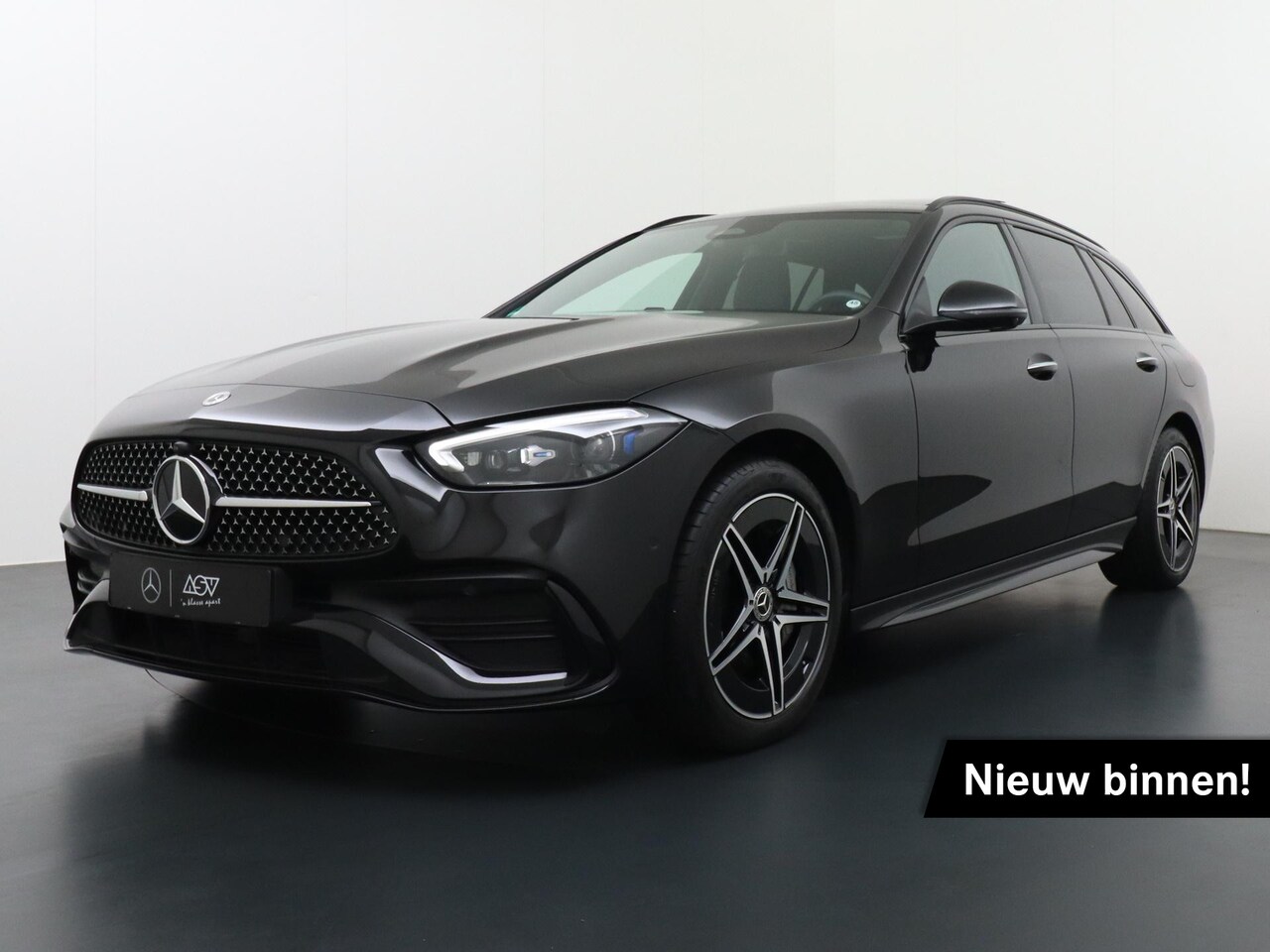 Mercedes-Benz C-klasse Estate - 300 e AMG Line Nightpakket, Burmester Surround, Wegklapbare trekhaak, Panoramadak - AutoWereld.nl
