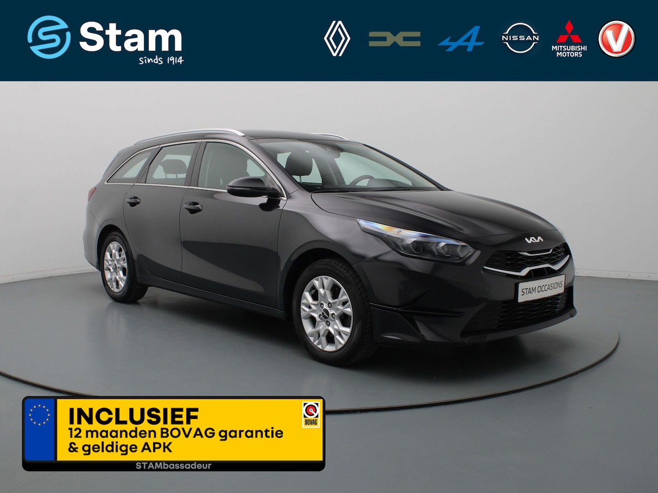 Kia Cee'd Sportswagon - Ceed 1.5 T-GDi DynamicLine Camera | Cruise | Navi | Parkeersens. achter | Trekhaak - AutoWereld.nl