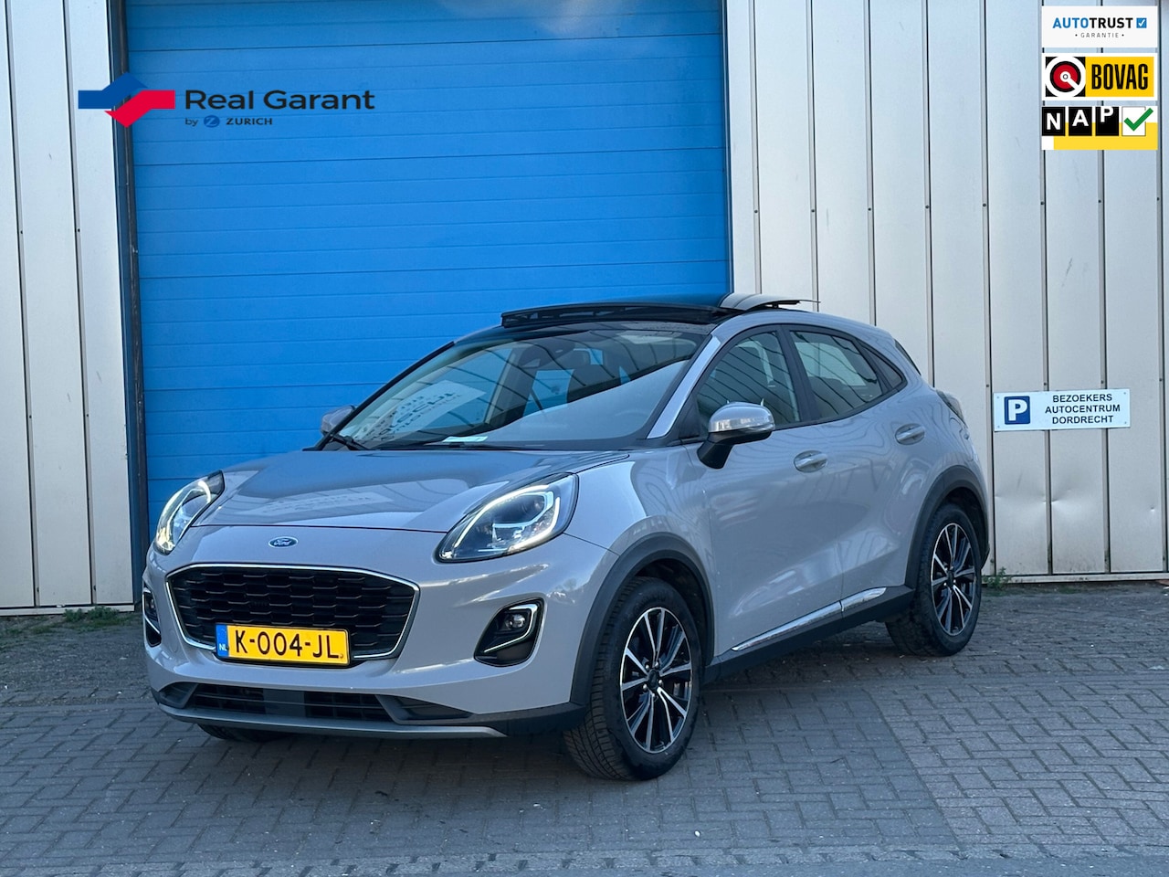 Ford Puma - 1.0 EcoBoost Hybrid Titanium PANO LED DEALER OND - AutoWereld.nl