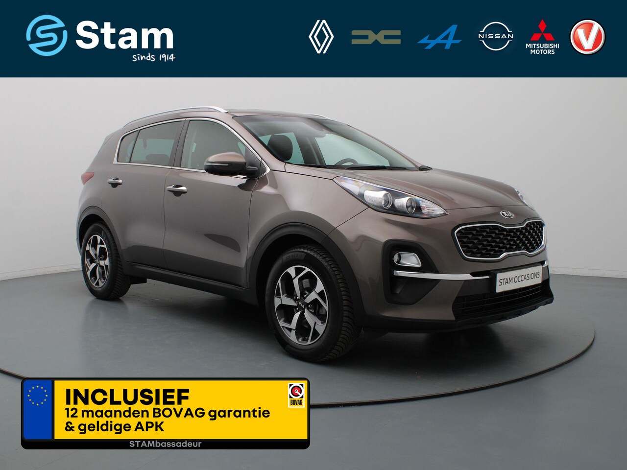 Kia Sportage - 177pk T-GDI DynamicLine AUTOMAAT Camera | Climate | Navi | Parksens. achter - AutoWereld.nl