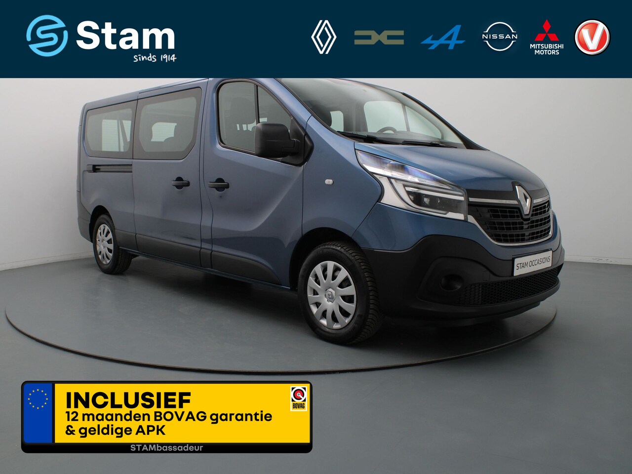 Renault Trafic Passenger - dCi 120pk Grand Zen Airco | Navi | Parkeersensoren A. - AutoWereld.nl