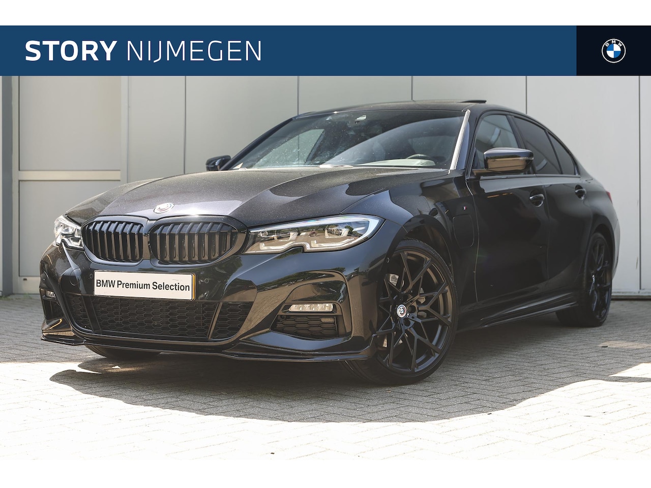 BMW 3-serie - 320e High Executive M Sport Automaat / Schuif-kanteldak / Trekhaak / Sportstoelen / LED / - AutoWereld.nl