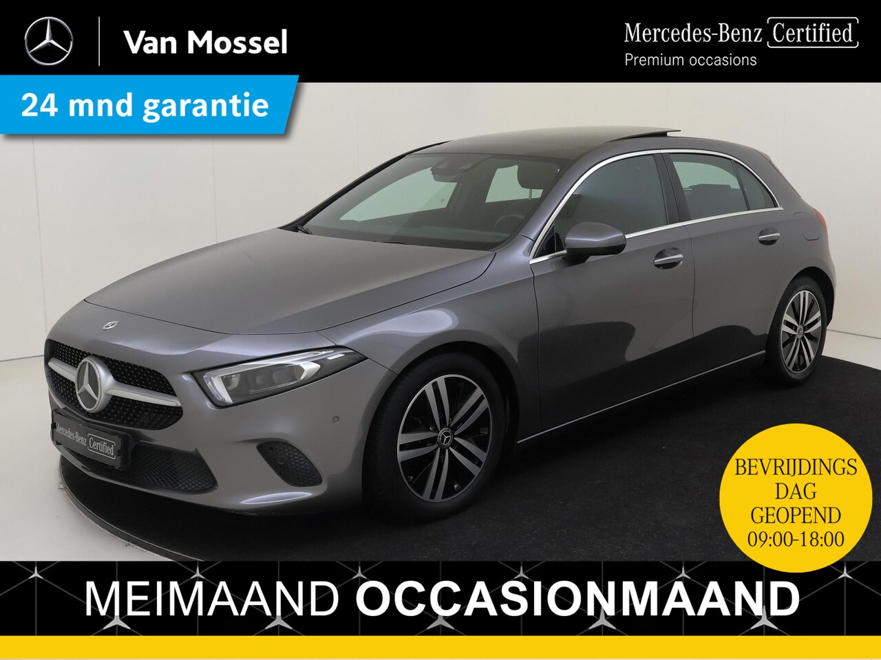 Mercedes-Benz A-klasse - 180 Business Solution Luxury /Panoramadak /Memory stoelen /Carplay - AutoWereld.nl