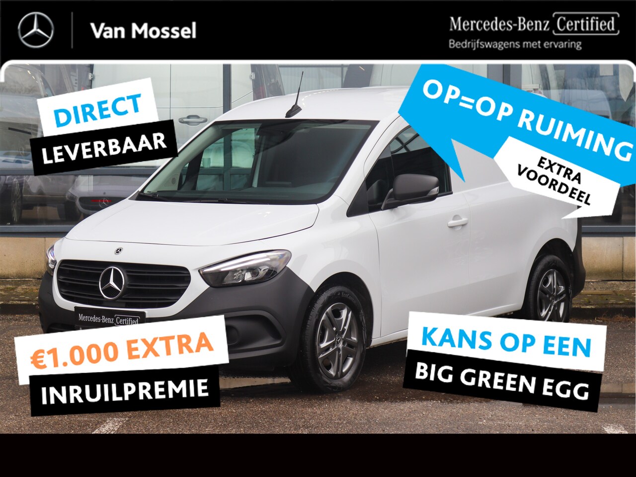 Mercedes-Benz Citan - 112 CDI L1 Pro | AIRCO/NAVI/CAMERA/CRUISE | Certified - AutoWereld.nl