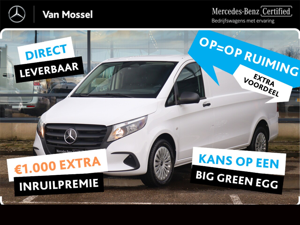 Mercedes-Benz Vito - 116 CDI L3 Pro | AIRCO/CAMERA/CRUISE | Certified - AutoWereld.nl