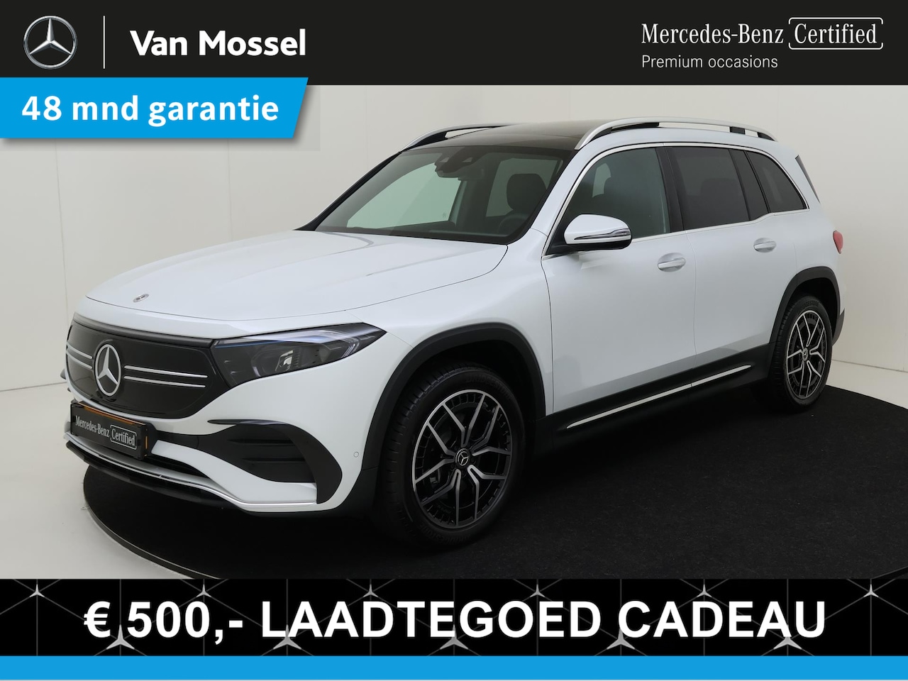 Mercedes-Benz EQB - 250+ Business Edition 71 kWh / AMG Line/ Leder/ 19 inch/ - AutoWereld.nl