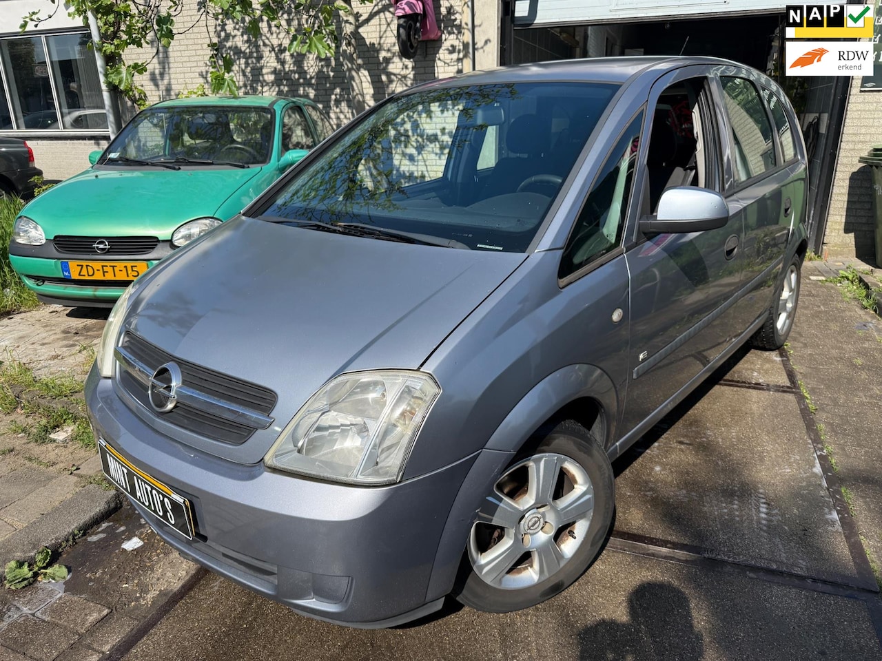 Opel Meriva - 1.6-16V Maxx Cool Apk|Airco|Automaat|Elek.ramen - AutoWereld.nl