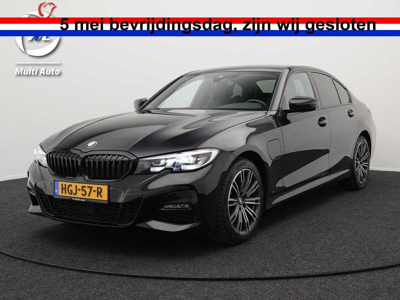 BMW 3-serie - 330e M Sport Plug In Hybrid Dealer O.H PHEV | Lederen Sportstoelen Verwarmd | Apple Carpla - AutoWereld.nl