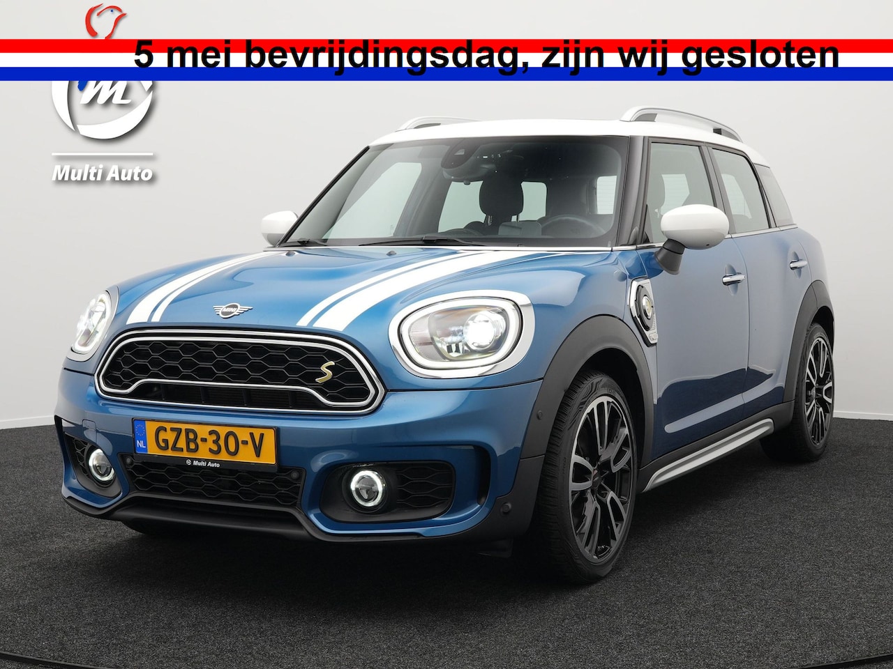 MINI Countryman - Mini Cooper S E ALL4 JCW Plug In Hybrid PHEV | Panodak | Adaptive Cruise | Head Up | Harma - AutoWereld.nl