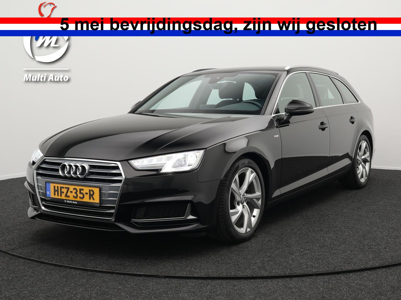 Audi A4 Avant - 40 TFSI S-Line 190pk S-Tronic | LED | Navigatie | Sportstoelen Half Leder Verwarmd | Clima - AutoWereld.nl
