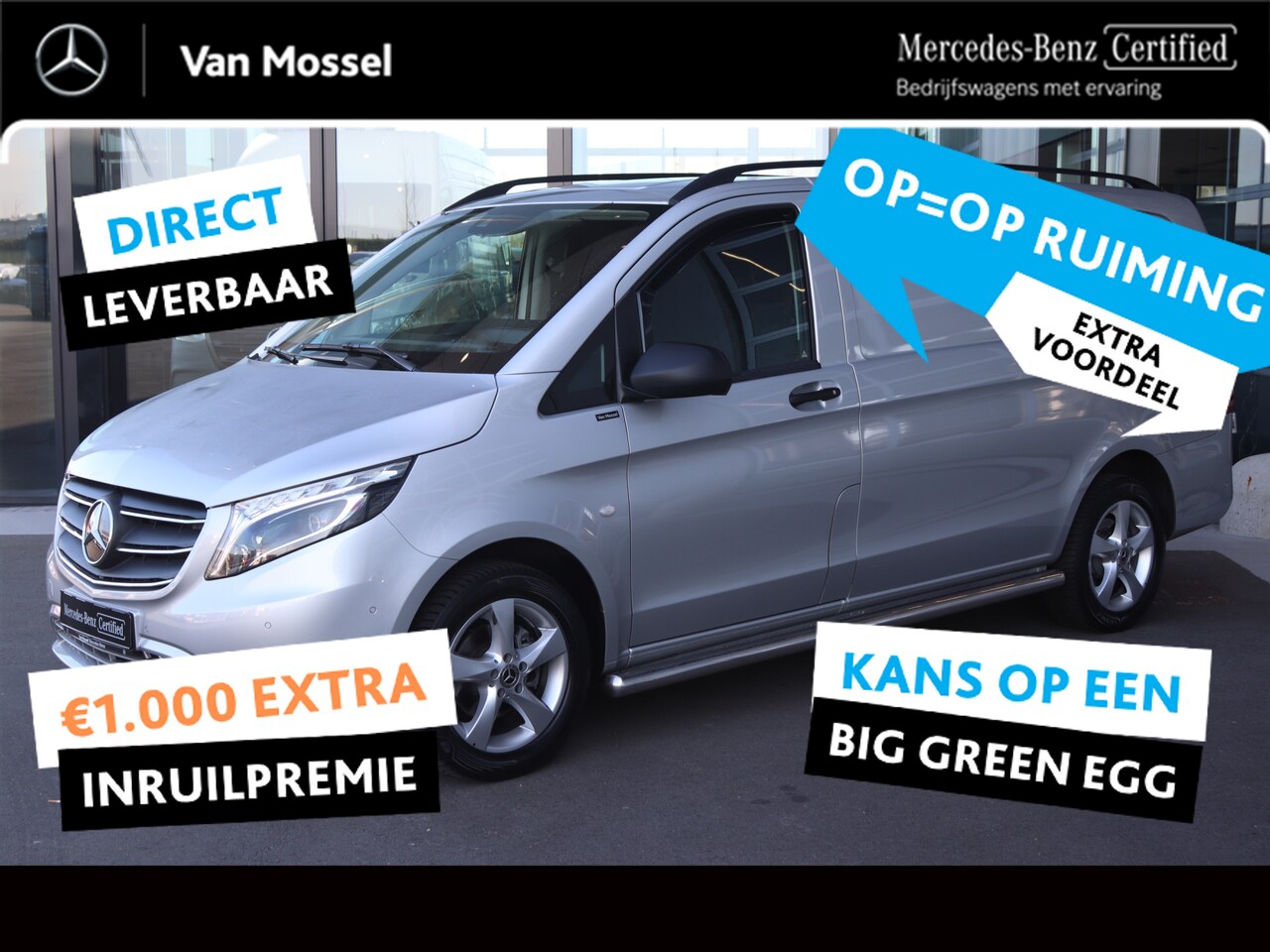 Mercedes-Benz Vito - 116 CDI Aut. Lang |NAVI/AIRCO/LED/CAMERA | Certified . - AutoWereld.nl