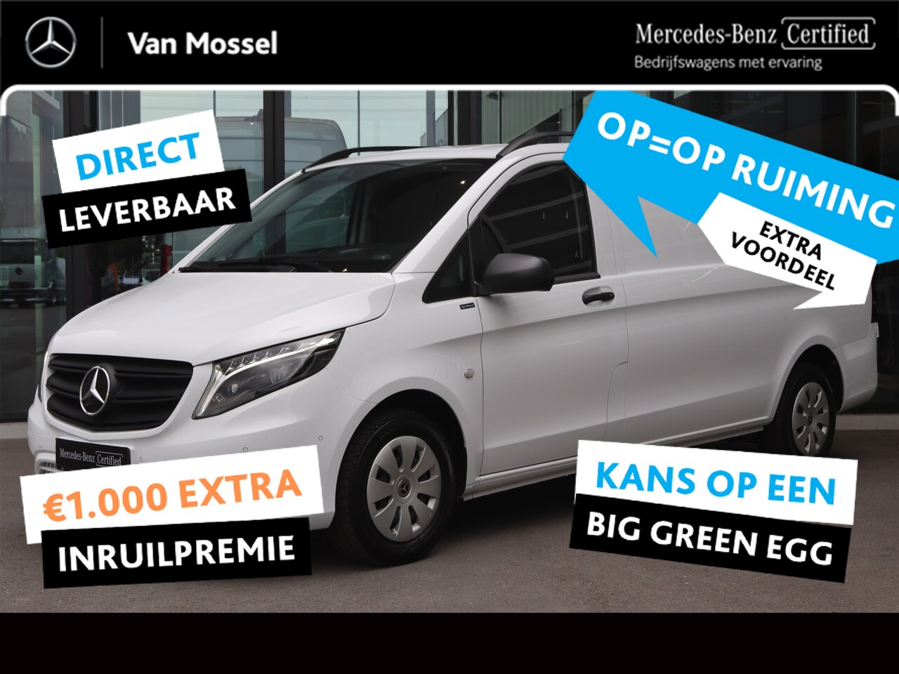 Mercedes-Benz Vito - 116 CDI Aut L3 | CLIMA/CAMERA/CRUISE/2.500KG AHW | Certified - AutoWereld.nl