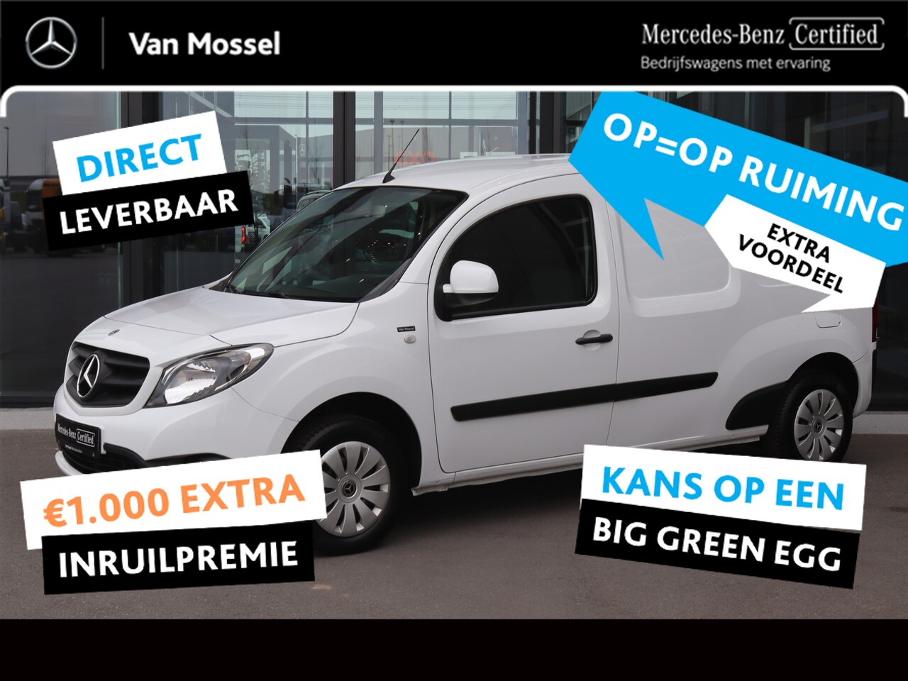 Mercedes-Benz Citan - 109 CDI XL | AIRCO/CRUISECONTROL/BLUETOOTH |Certified . - AutoWereld.nl