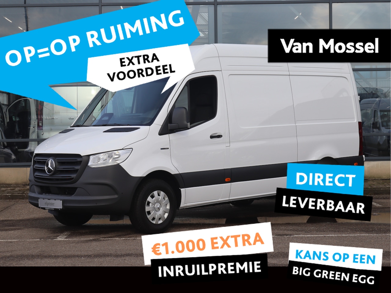 Mercedes-Benz eSprinter - 320 L2 Pro 81kWh 320 L2 Pro 81kWh . - AutoWereld.nl