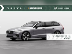 Volvo V60 - 2.0 T6 Plug-in hybrid AWD Plus Dark | Panoramadak | Head Up Display | Aurora Silver | Donk