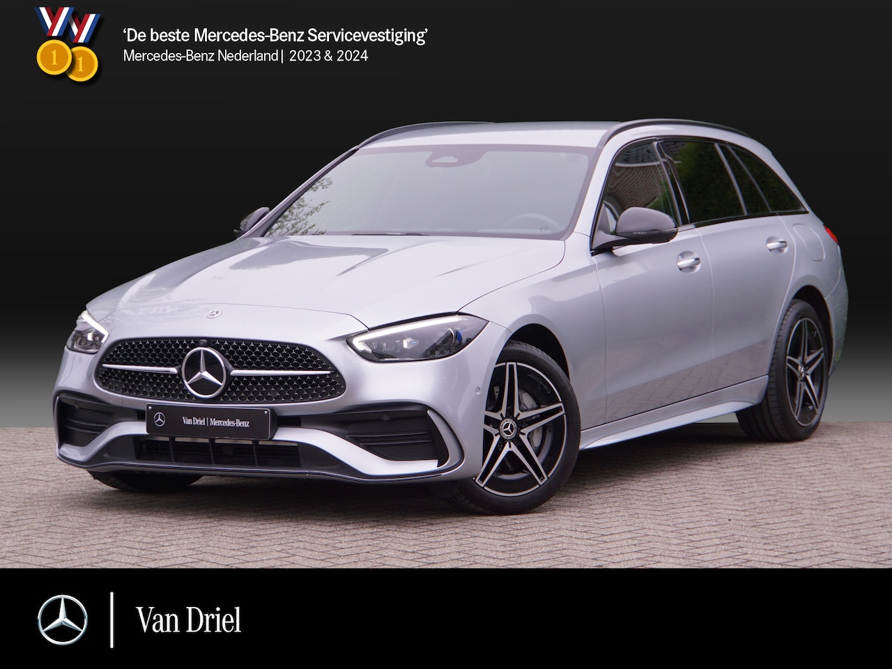 Mercedes-Benz C-klasse Estate - C 300 e Estate AMG Line | Burmester Head-Up Distronic Keyless Digital - AutoWereld.nl