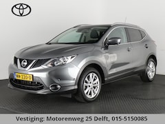 Nissan Qashqai - 1.2 BUSINESS EDITION AUTOMAAT NAVI.360 CAMERA.LEDER.PANODAK GARANTIE TOT 3-2027