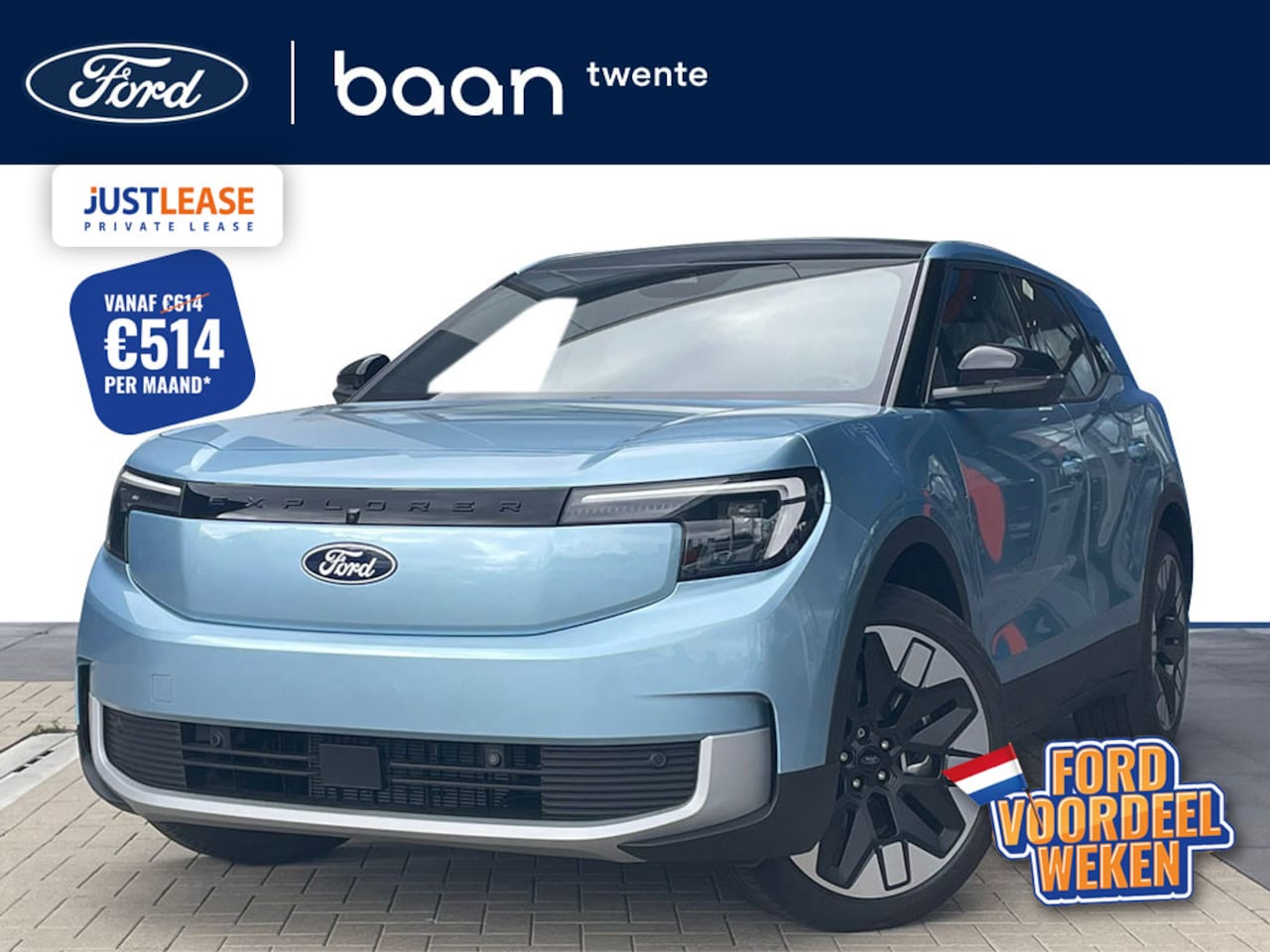 Ford Explorer - Premium Extended Range RWD 77 kWh | Panoramadak | 21 inch | Driver assistance pack | Uit V - AutoWereld.nl