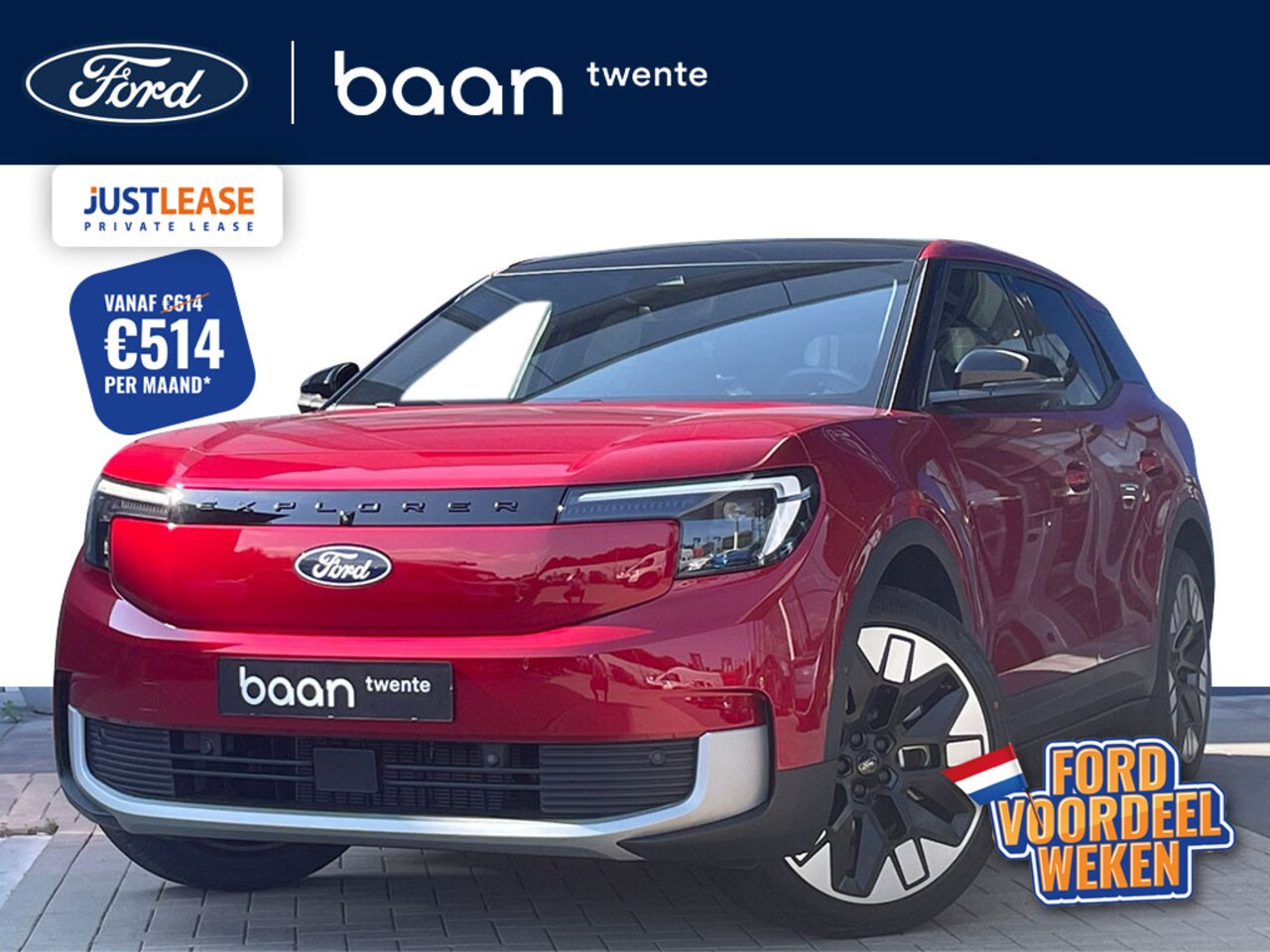 Ford Explorer - Premium Extended Range RWD 77 kWh | Panorama dak | 21 inch | Driver assistance pack | Uit - AutoWereld.nl