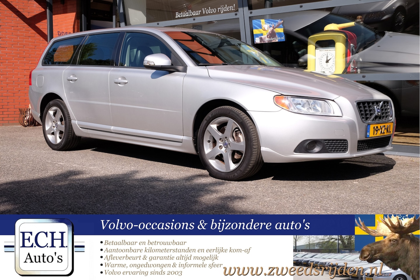 Volvo V70 - 2.5T 200 pk Aut. Momentum, Leer - AutoWereld.nl