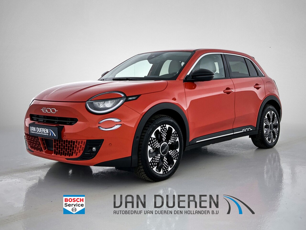 Fiat 600e - La Prima 54 kWh Leder, Carplay, Adaptive Cruise - AutoWereld.nl
