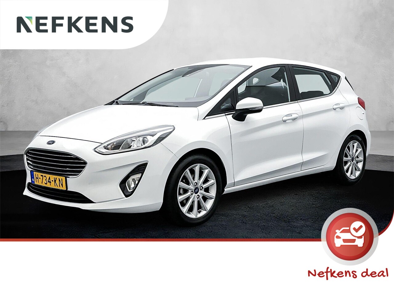 Ford Fiesta - 101pk Titanium | 1ste eigenaar | Parkeersensoren | AppleCarPlay | Climate | AUTOMAAT - AutoWereld.nl