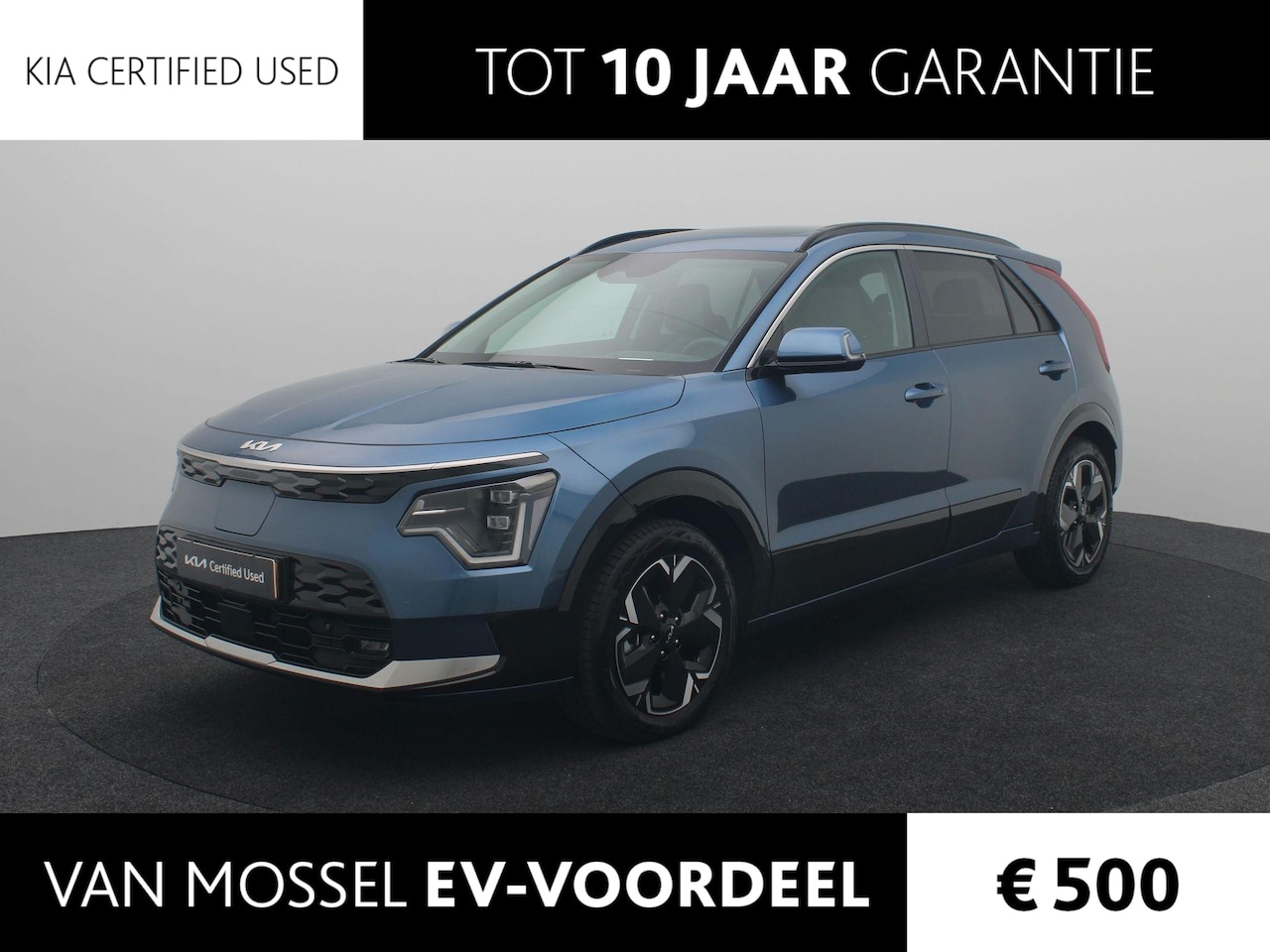 Kia Niro EV - DynamicPlusLine 64.8 kWh | Open dak | LED | Stoelverwarming | Navigatie | Apple Carplay - - AutoWereld.nl