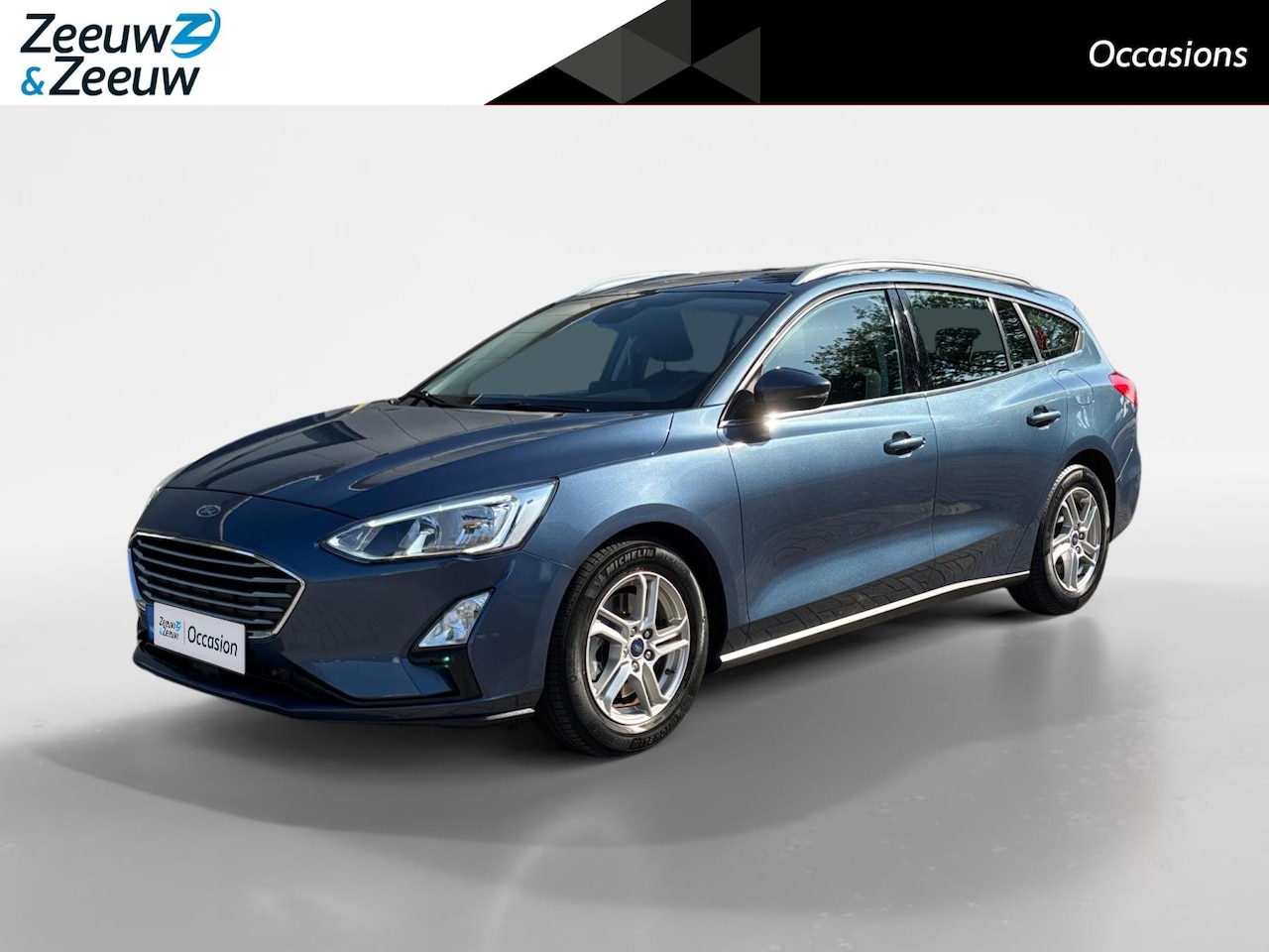 Ford Focus Wagon - 1.0 EcoBoost Trend Edition Business Navigatie | PDC voor en achter | Climate control | Win - AutoWereld.nl