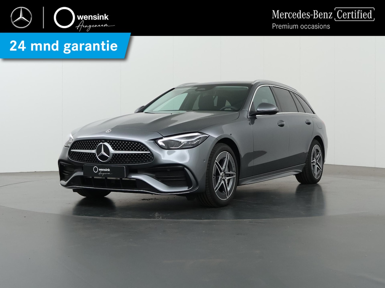 Mercedes-Benz C-klasse Estate - 300e AMG Line | Panorama-schuifdak | Winter pakket | Getint glas | Stoelverwarming | Sfeer - AutoWereld.nl
