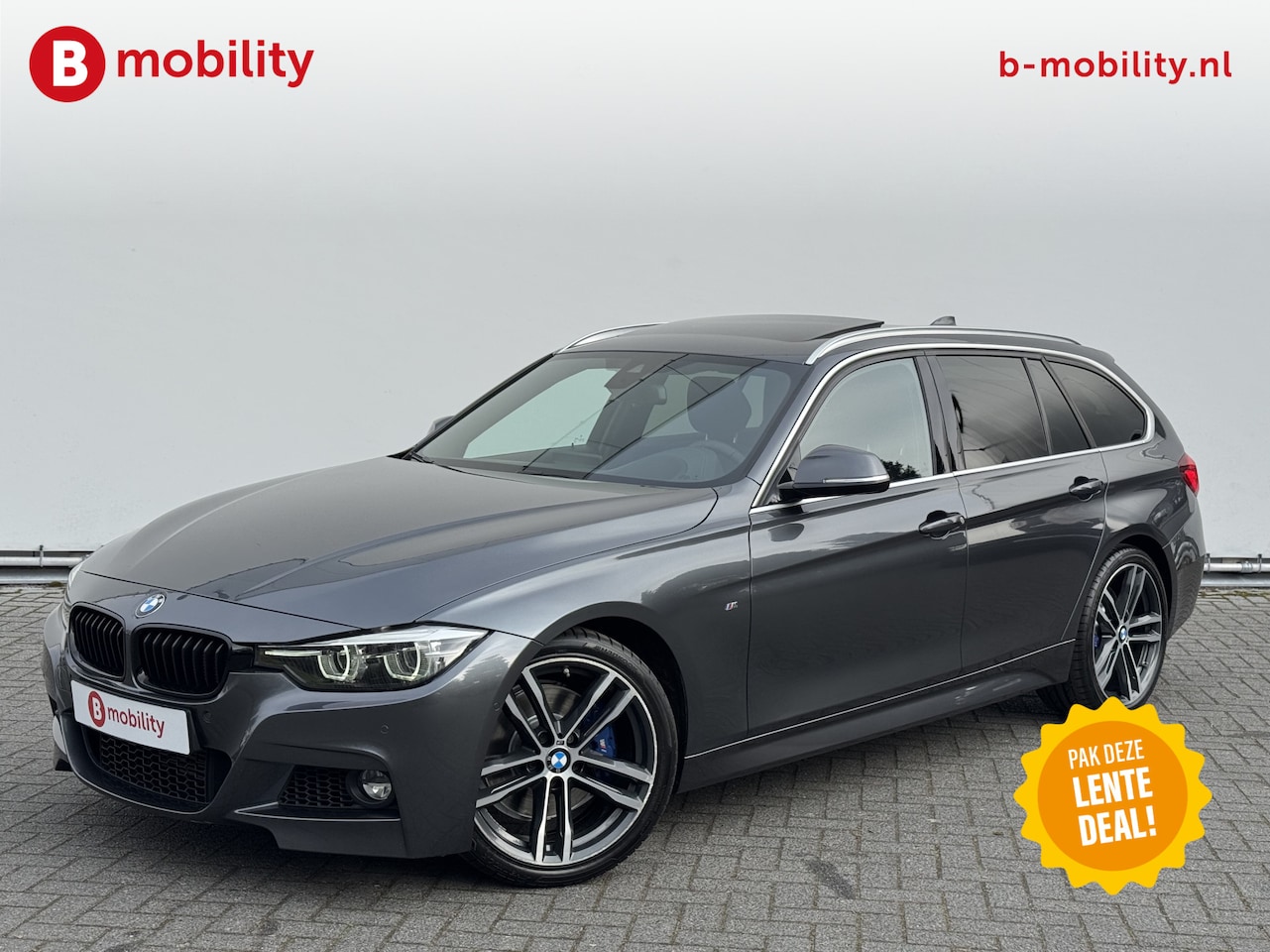 BMW 3-serie Touring - 318i High Executive M-Sport Head-Up Display Apple CarPlay | Panoramadak | Achteruitrijcame - AutoWereld.nl