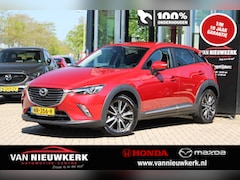 Mazda CX-3 - 2.0 SKYACTIV-G 120pk GT-M line Trekhaak HUD Dealer Onderhouden
