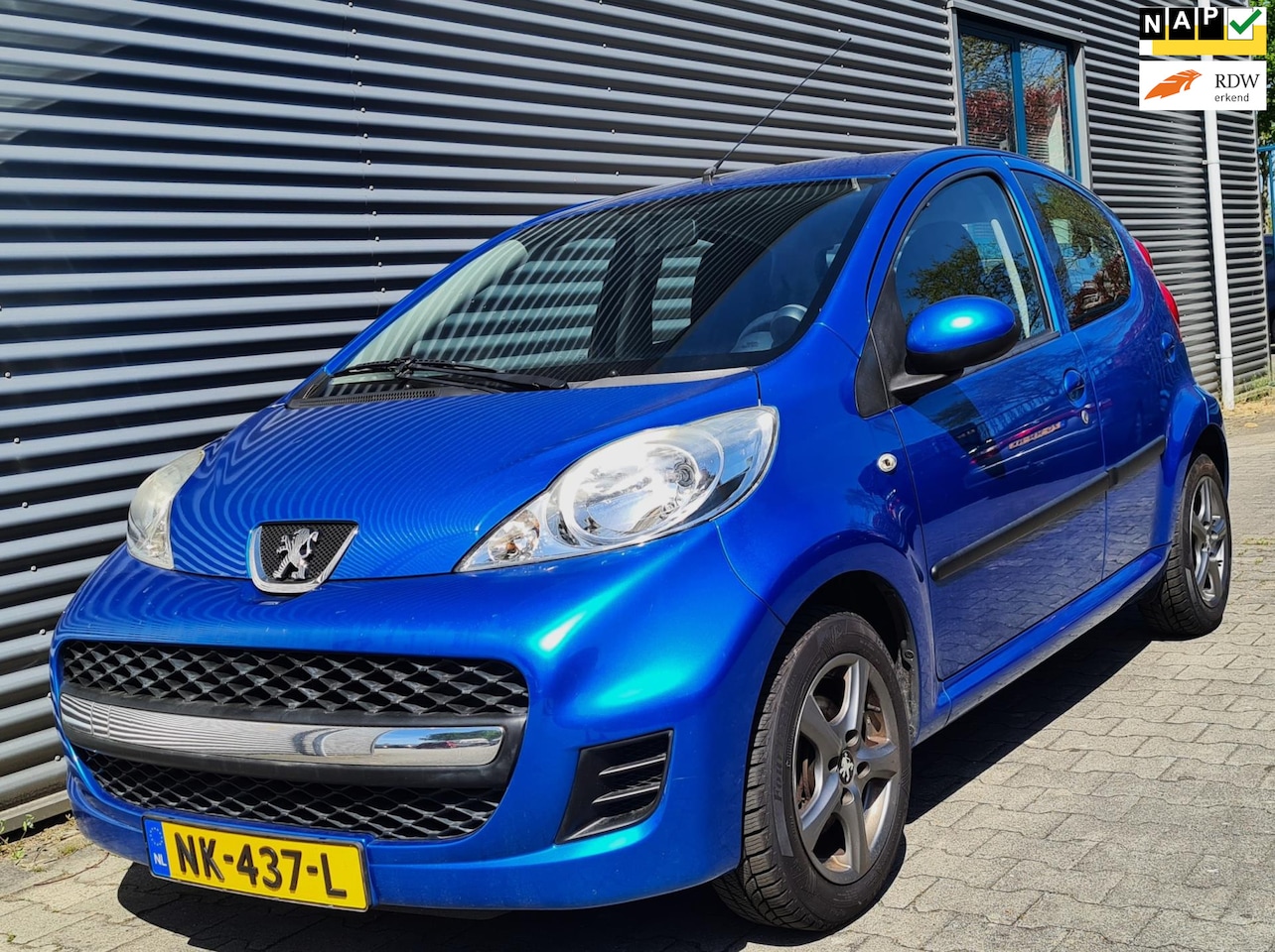 Peugeot 107 - 1.0-12V XR 10-2011 Blauw Metallic *AIRCO* LMV 121DKM!! - AutoWereld.nl